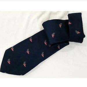 Vtg US Savings Bonds Flag Eagle Necktie